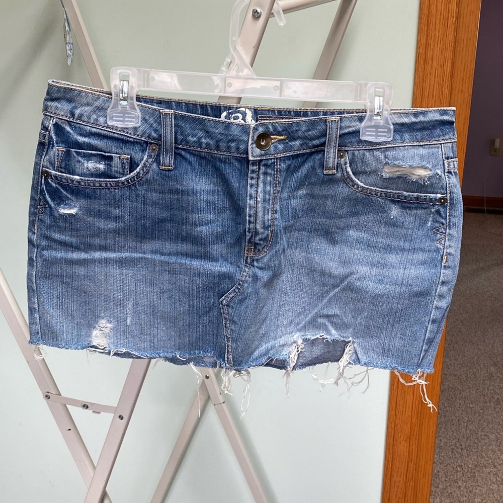 Buckle Jean Skirt Size 11 (juniors)
